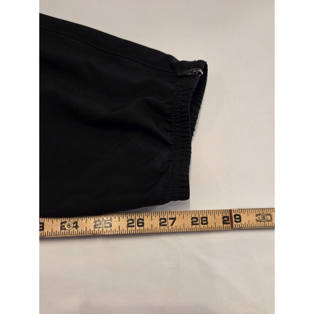 Nike Dri-FIT Men's XL Black Tapered Running Training Pants Ankle Zip Pockets - Picture 8 of 9